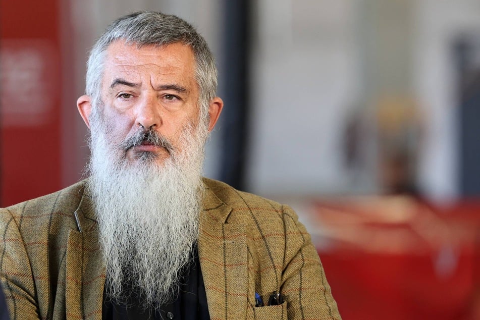 Thüringens Verfassungsschutzchef Stephan Kramer (58) spricht am Mittwoch in Lichtenstein über den Schutz der Demokratie.