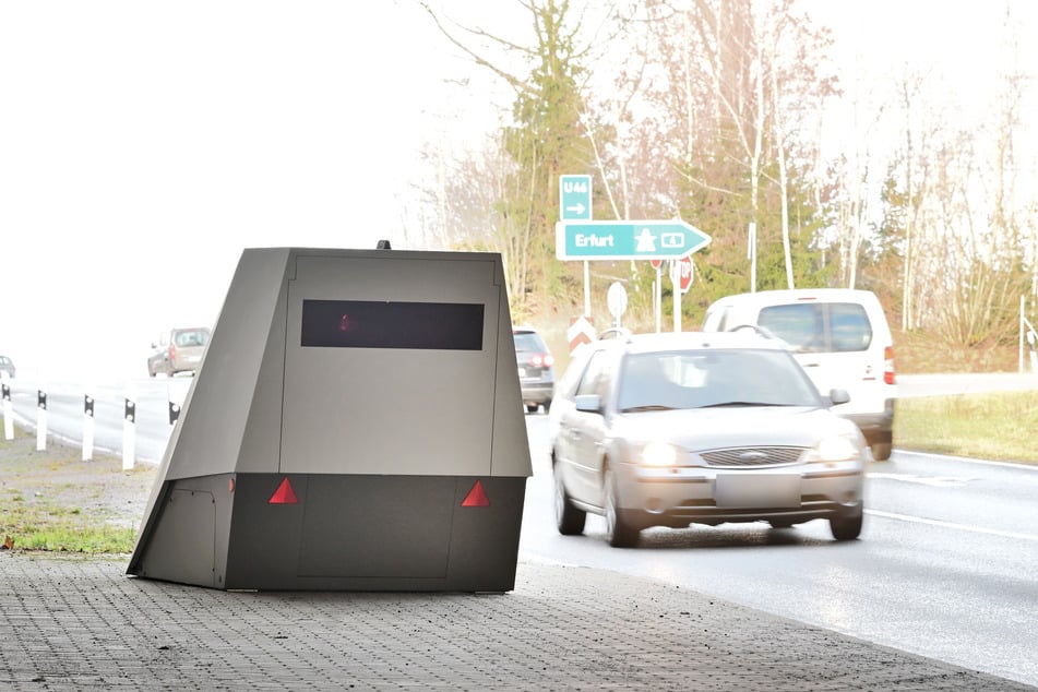 An der Oberfrohnaer Straße hat das Ordnungsamt 2025 besonders ausdauernd geblitzt.