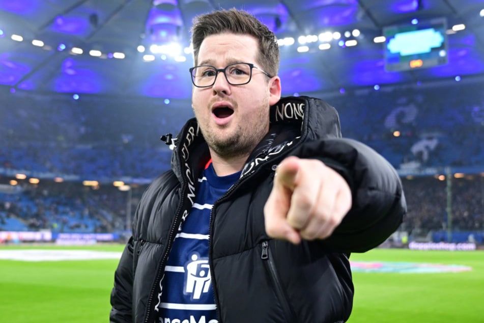 Comedian Chris Tall (34) ist glühender HSV-Fan und gerne mal im Volksparkstadion zu Gast. (Archivfoto)