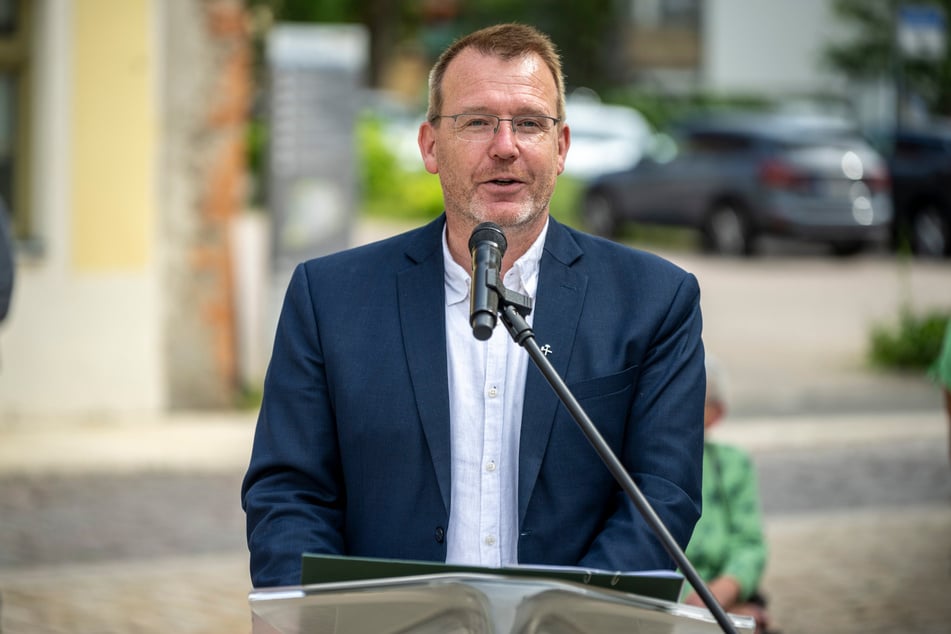 Sven Krüger (51, parteilos) ist neuer Landrat von Mittelsachsen.