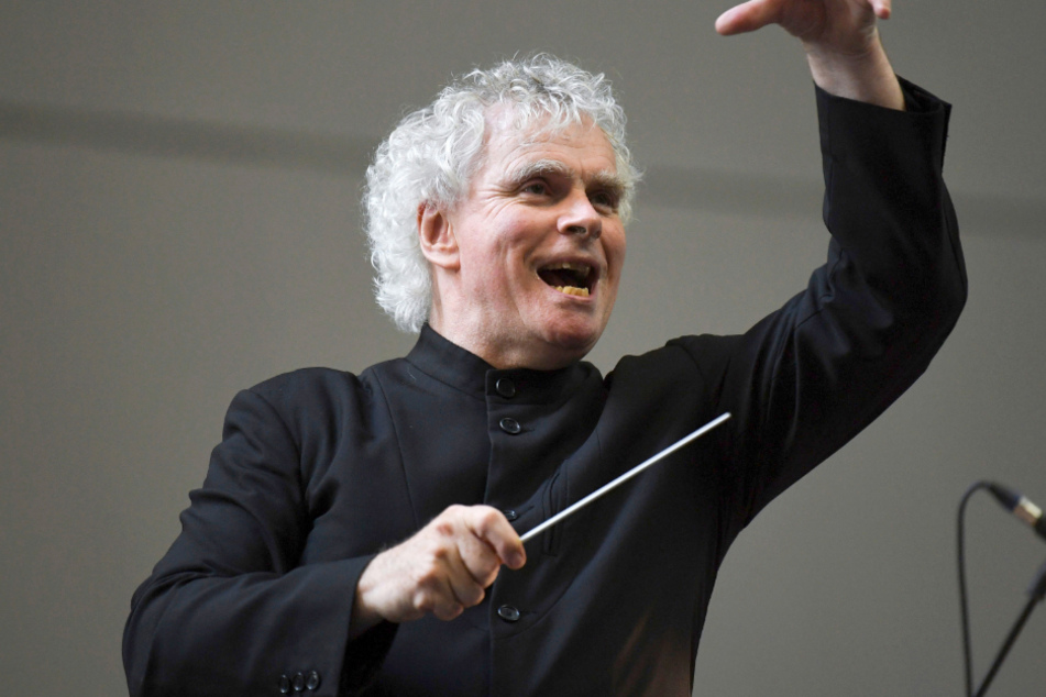 Sir Simon Rattle ist neuer Chefdirigent des BR-Symphonieorchester.