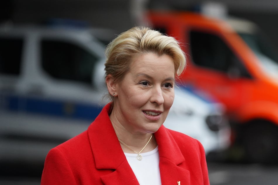 Berlins Regierende Bürgermeisterin Franziska Giffey (43).