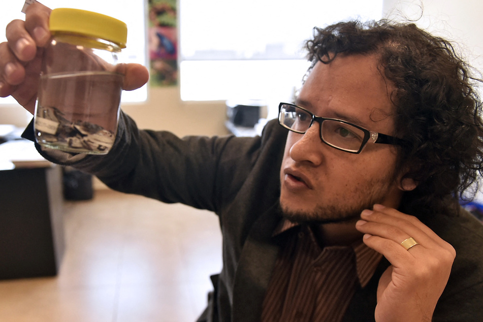 Juan Manuel Guayasamin (48) hat viele Frösche als erster entdeckt. Er gilt als einer der führenden Experten auf dem Gebiet.