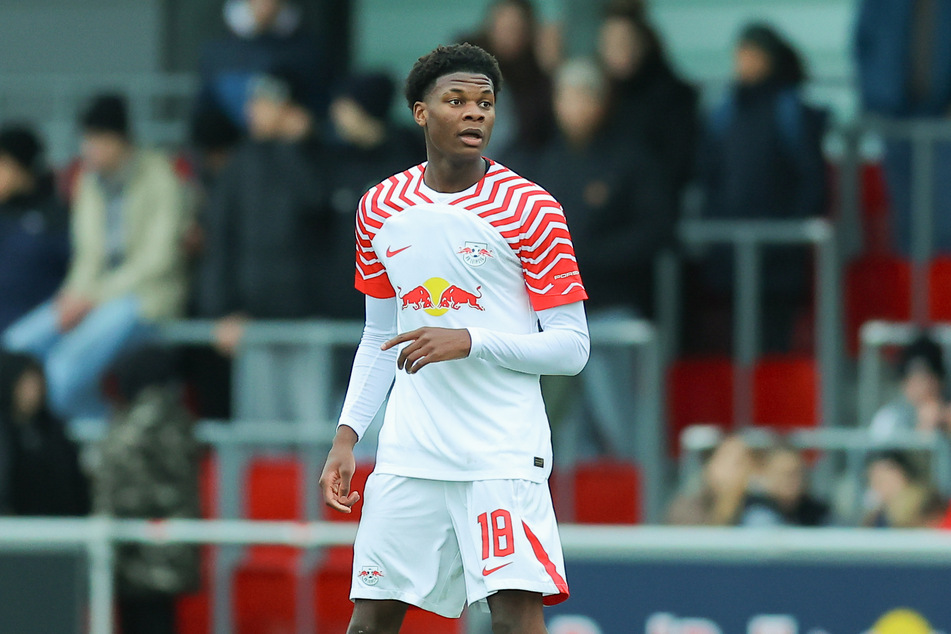 RB Leipzigs Winners Osawe (17) wechselt in die 2. Bundesliga zum 1. FC Nürnberg.