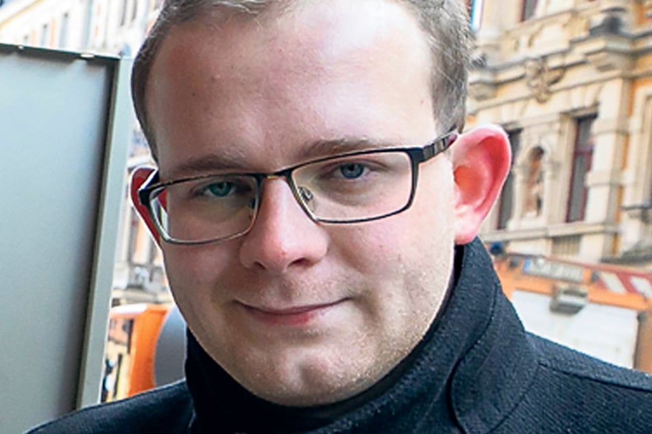 Stadtrat Christopher Colditz (28, Linke) erhielt Morddrohungen per E-Mail.