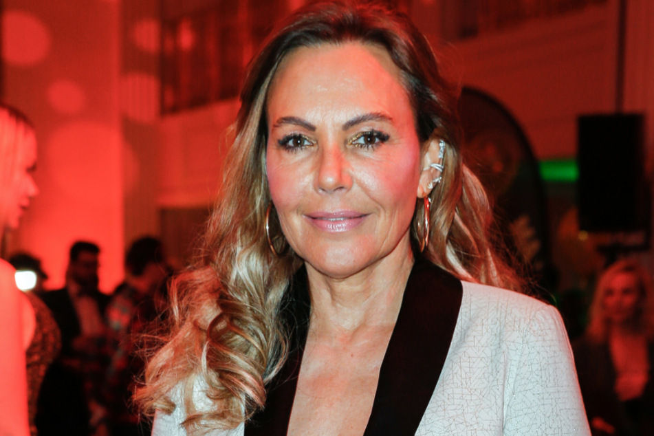 Natascha Ochsenknecht auf der Party von "Movie Meets Media" im Hotel Adlon.