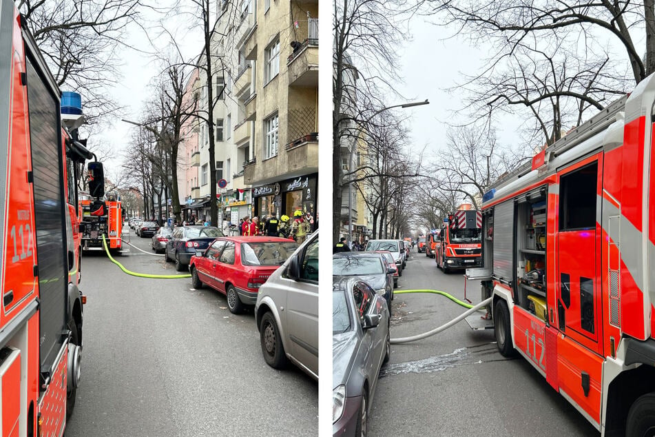 Berlin: Wohnungsbrand in Neukölln: Feuerwehr rettet elf Menschen