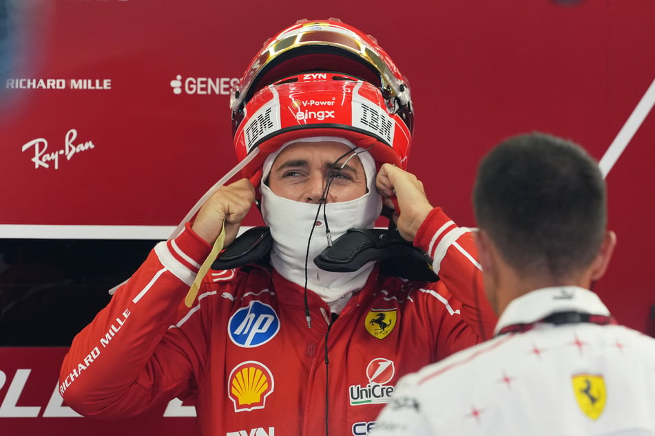 Charles Leclerc krachte mit seinem Boliden ausgerechnet beim Ferrari-Heimspiel in die Streckenbegrenzung.