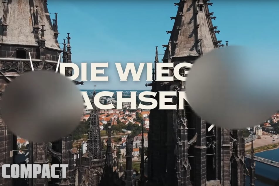 Noch leicht zu erkennen: In einem Compact-Video wurde die Schwerter-Marke der Meissener Porzellan-Manufaktur verwendet.
