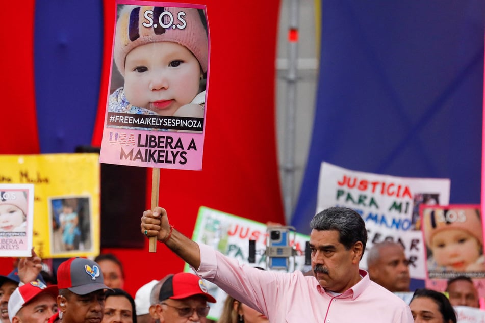 The separation of Maikelys Antonella Espinoza Bernal from her parents had caused an outcry in Venezuela.