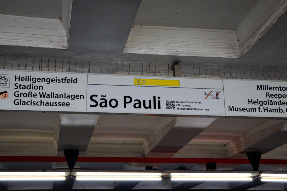 Die U3-Station St. Pauli erinnert sprachlich als São Pauli an Brasilien.