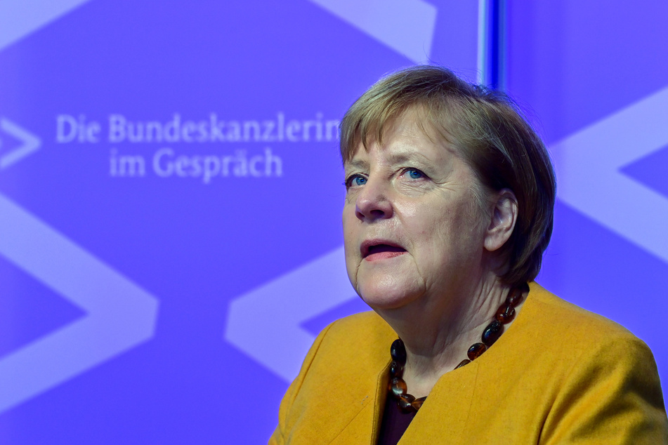 Bundeskanzlerin Angela Merkel nimmt an der neuen digitalen Dialogreihe "Die Bundeskanzlerin im Gespräch" teil.