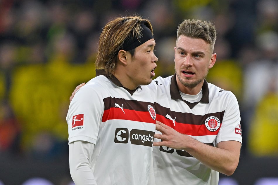 Hauke Wahl (31, r) war beeindruckt von Tomoya Ando (27).