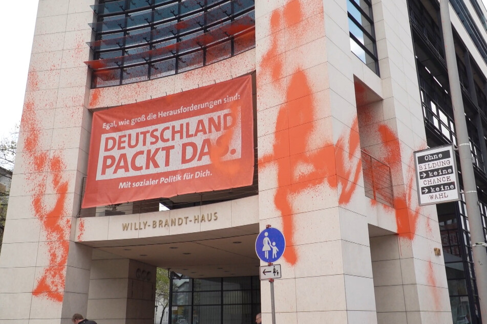 Auch die SPD-Zentrale wurde schon attackiert.