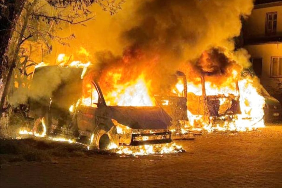 Verheerendes Feuer bei Umzugsfirma von AfD-Politiker: War es ein gezielter Brandanschlag?