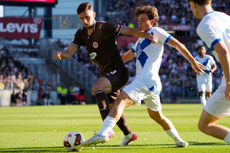 St. Pauli zeigte sich in der ersten Hälfte offensiv durchaus sehr aktiv.