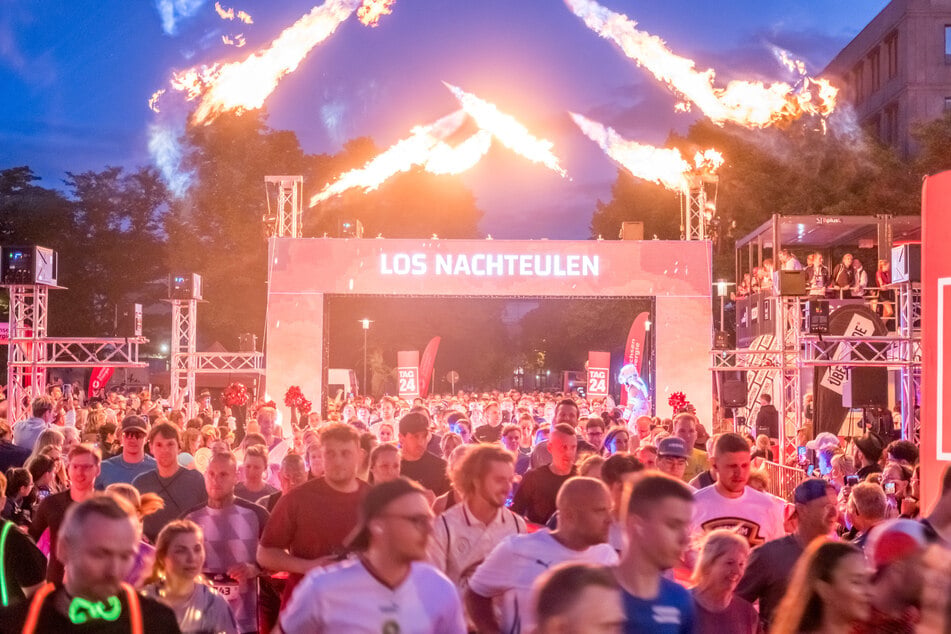 Start für die 9-Kilometer-Distanz.