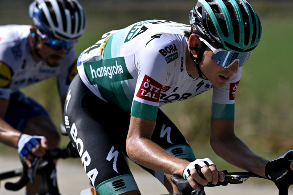 Lennard Kämna feierte 2020 bei der Tour de France seinen größten Karriere-Erfolg: Er gewann die 16. Etappe. (Archivbild)