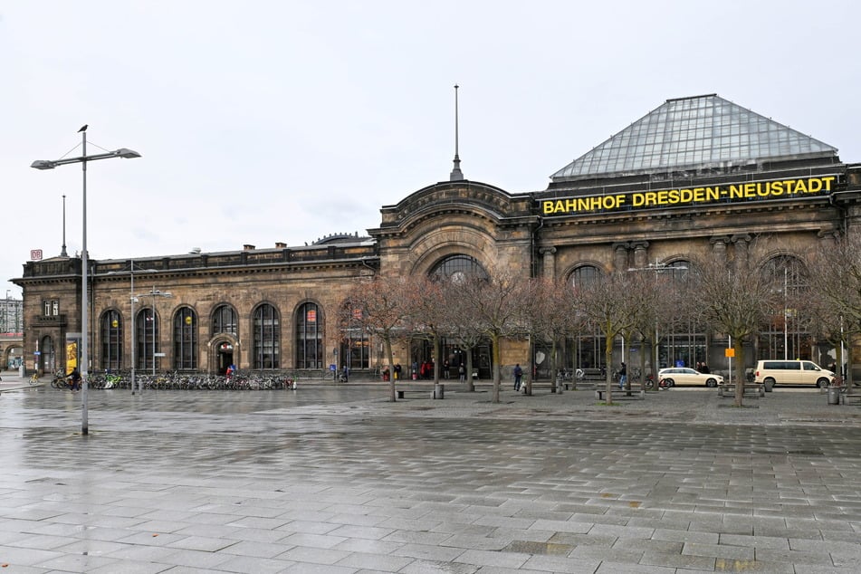 Auch am Neustädter Bahnhof war die Präsenz der Bundespolizisten gefordert. (Archivfoto)