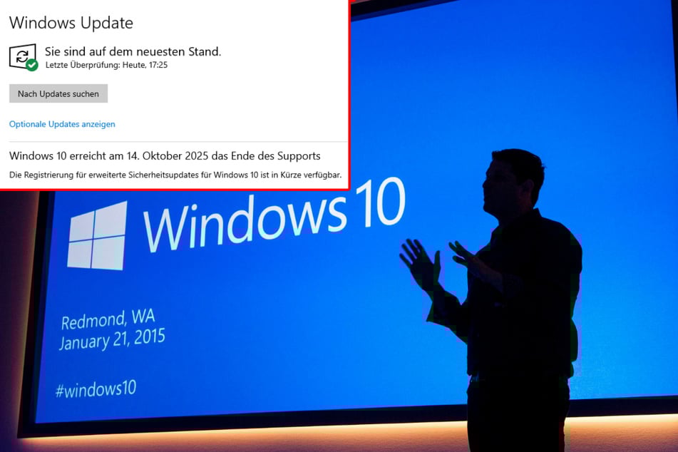Nach über zehn Jahren geht Windows 10 in den Ruhestand. Im Update-Center des Systems wird das Support-Ende bereits offiziell angezeigt. PC-Nutzer können sich dort aber in Kürze für den erweiterten Support registrieren, der ein Jahr lang kostenlos angeboten wird.