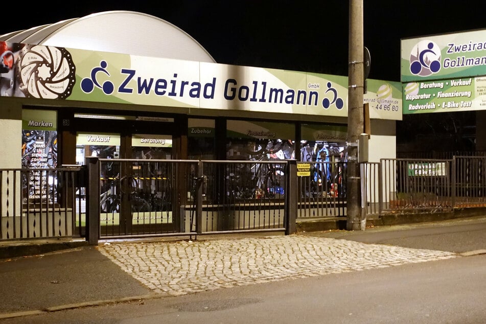 Bei Traditionshändler Zweirad Gollmann wurde in der Nacht zum Freitag eingebrochen.