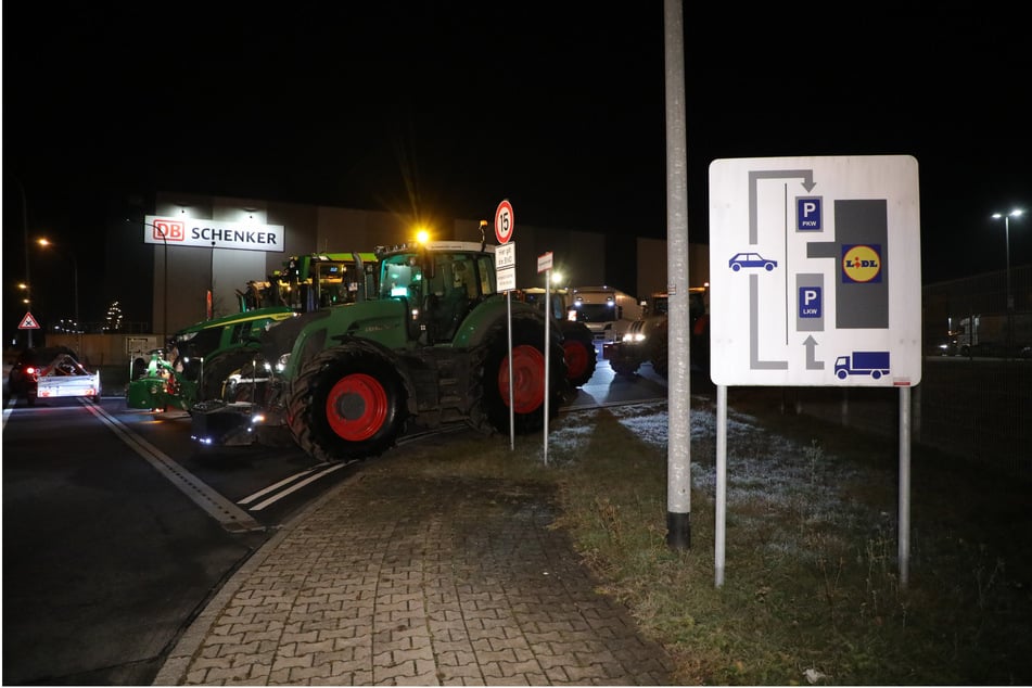 Trotz der Protestaktion kommt es vor Ort laut Polizei zu keinen Verkehrseinschränkungen.