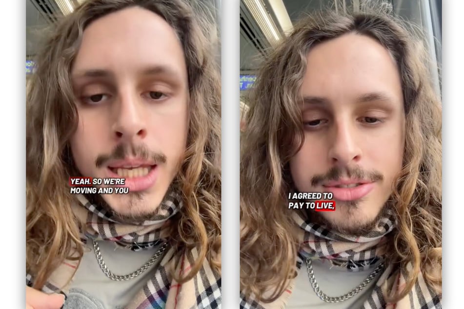 In seinem TikTok-Video prahlte Archie Jack Columbus Pin-Cardella damit, keinen Fahrschein zu haben.