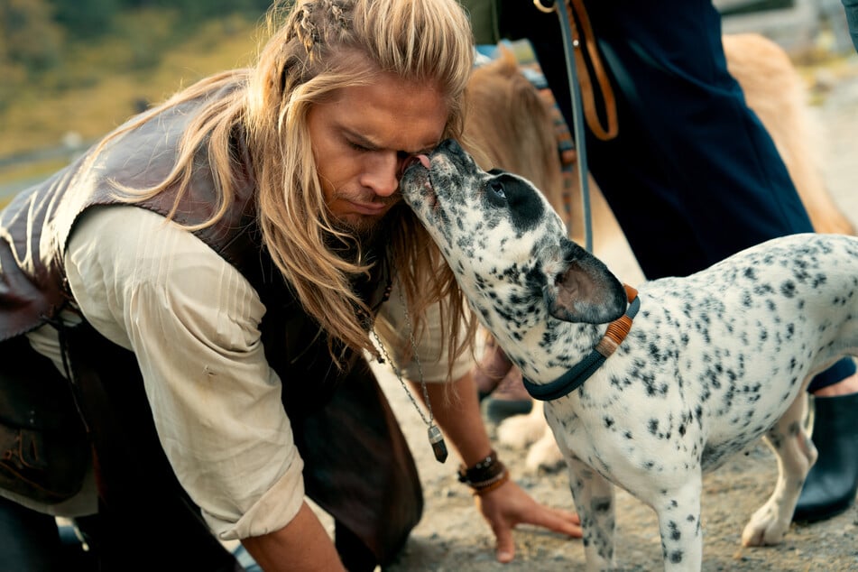 Rúrik Gíslason (38) geht in "Eat Pray Bark" mit therapiebedürftigen Hunden auf Tuchfühlung.