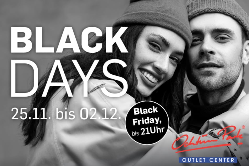 Von Montag (25.11.) bis Freitag (29.11.) laufen Black Days im Ochtum Park bei Bremen.