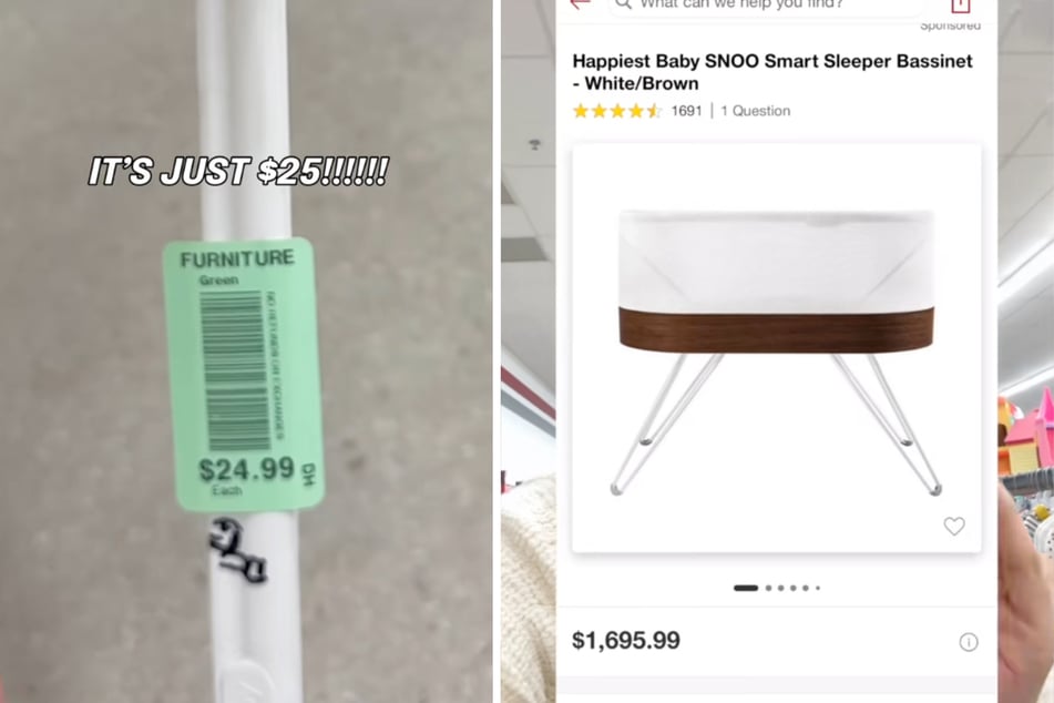 Eigentlich kostet das Babybett mehr als 1600 US-Dollar.
