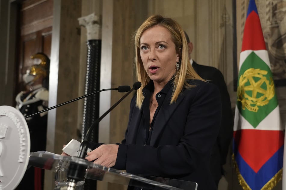 Giorgia Meloni (45), Vorsitzende der Fratella d'Italia, ist die neue Regierungschefin Italiens.