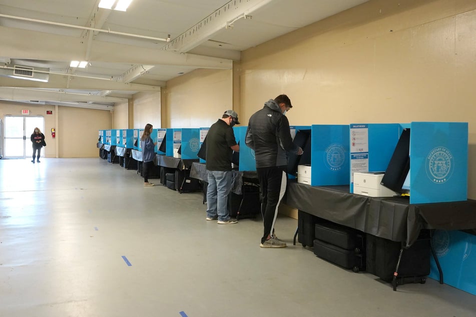 Voters in Georgia make their choice.