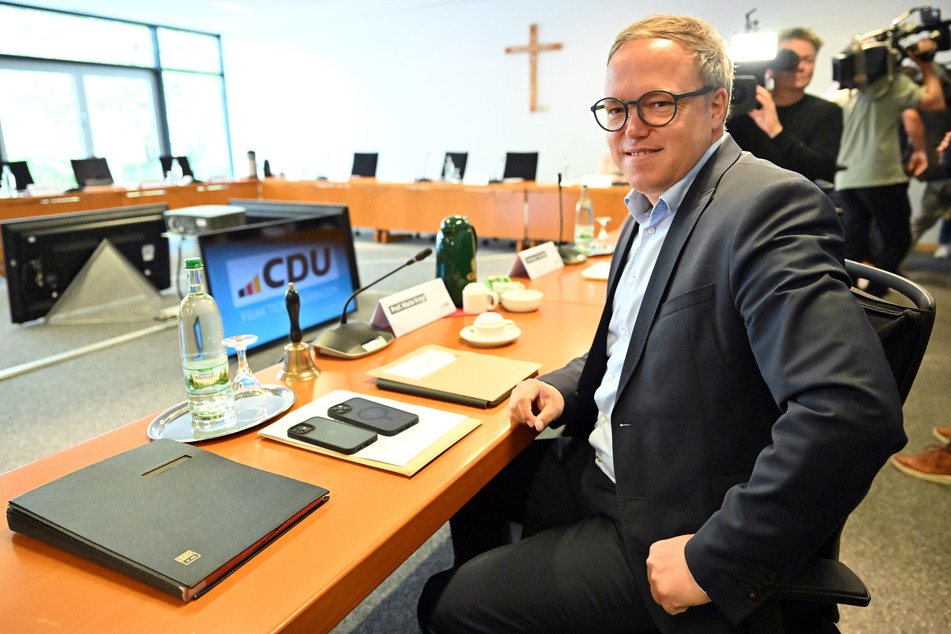 Mario Voigt (47) strebt eine von der CDU geführte Regierung in Thüringen an.