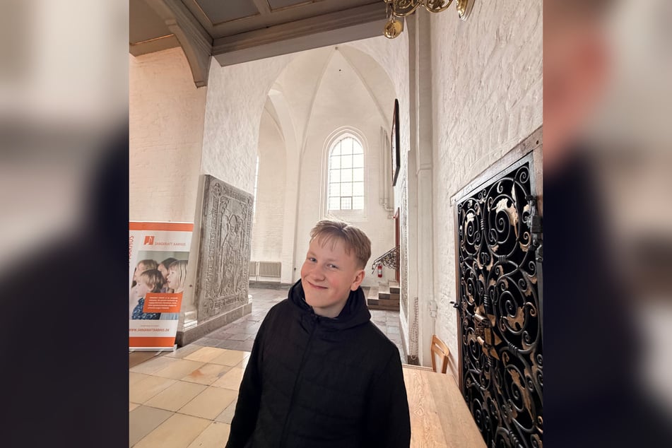 Während der Klassenfahrt besichtigten die Schüler mehrere historische Sehenswürdigkeiten - für Jonas Steiniger (15) eine willkommene Abwechslung.