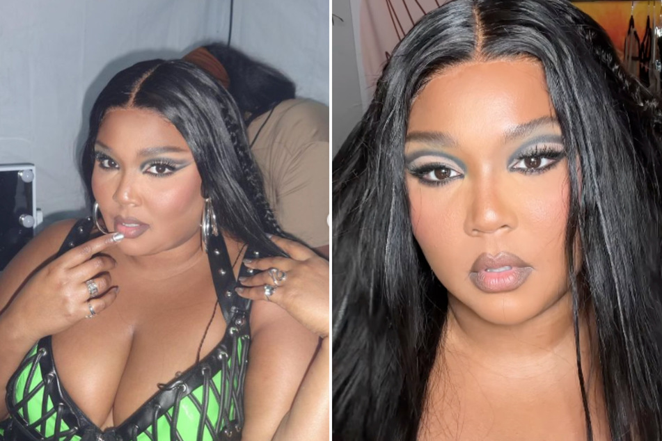 Lizzo's makeup for BottleRock Napa Valley was done by Alexx Mayo, and her hair was done by Shelbeniece Swain.