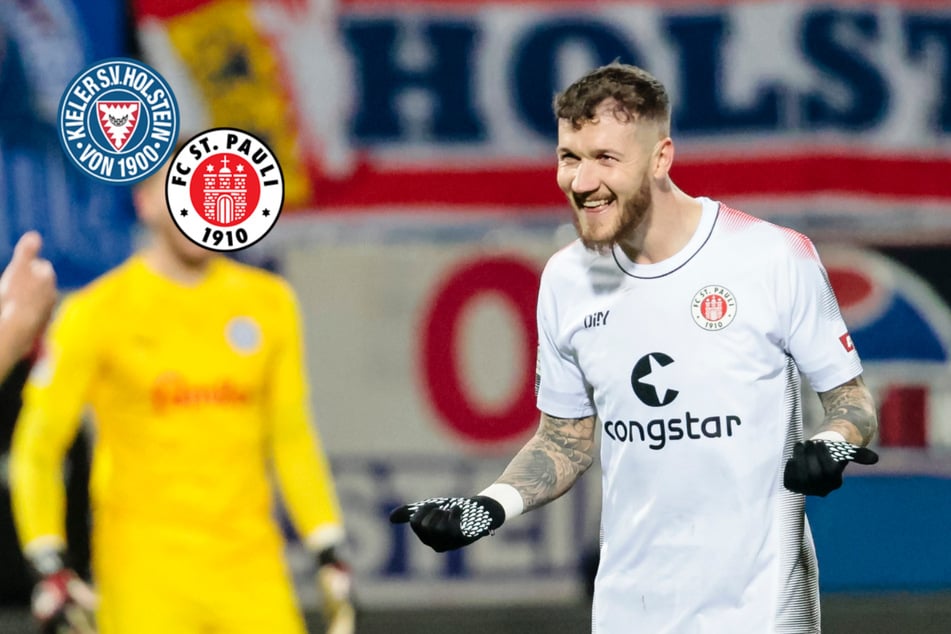 Sieben-Tore-Spektakel im Spitzenspiel! FC St. Pauli zittert sich bei Holstein Kiel zum Sieg