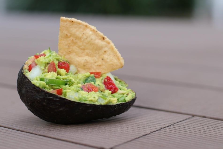 Ripe avocados make the best guacamole.