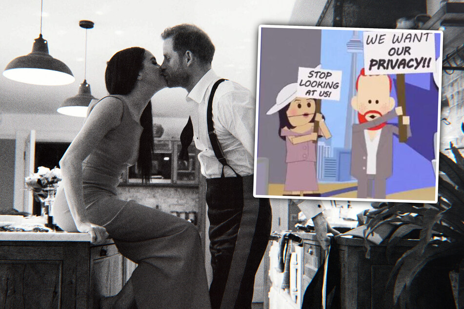 Prinz Harry (38) und seine Frau Meghan Markle (41) werden in der neuesten "South Park"-Folge verarscht.