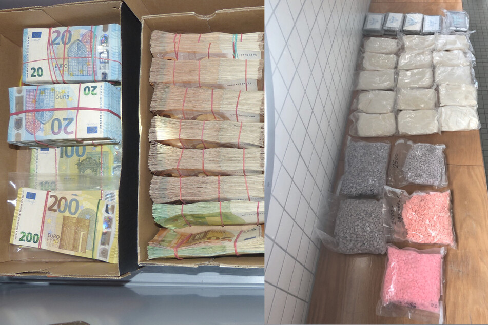 Mega-Fund! Polizei stellt kiloweise Drogen und Bargeld sicher