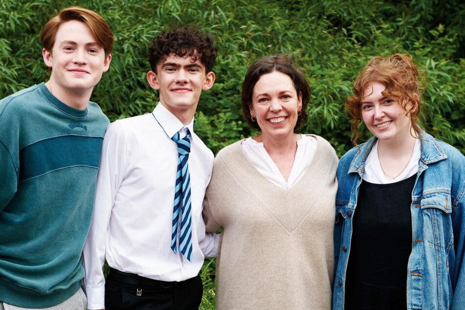 Olivia Colman (second from r.) will return as Nick's mom in season 2, which will introduce Nick's brother, David, and his estranged father.