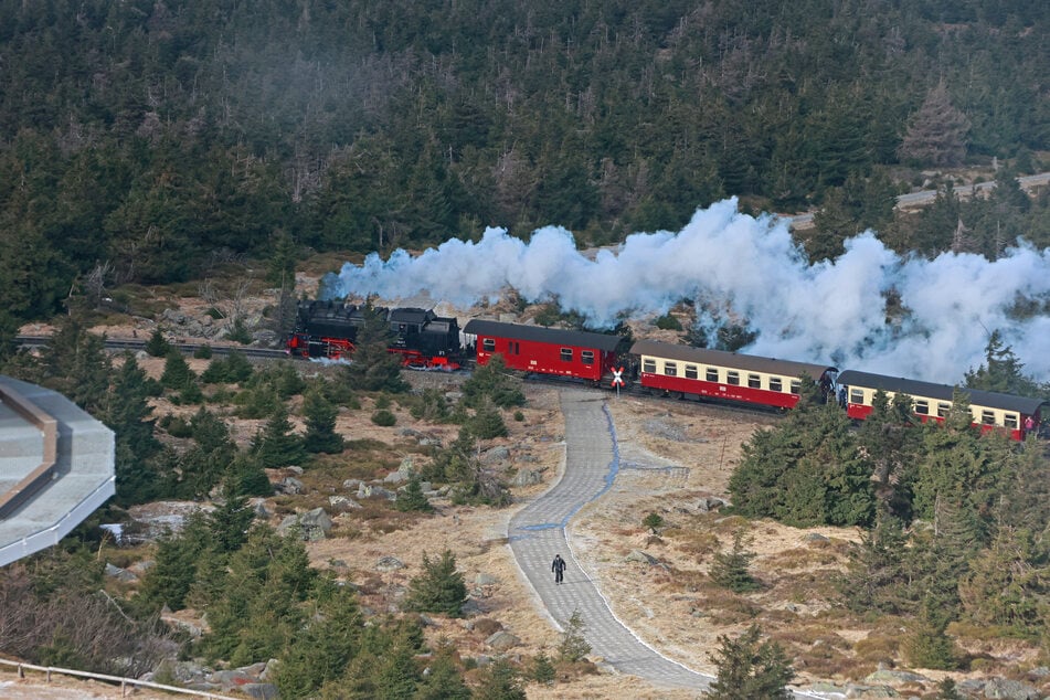 Die Harzer Schmalspurbahnen (HSB) setzen ihren Betrieb derzeit aus.