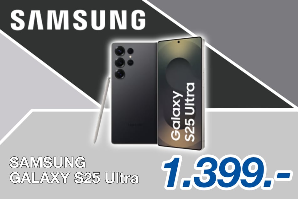 Das Samsung Galaxy S25 Ultra für 1.399 Euro.