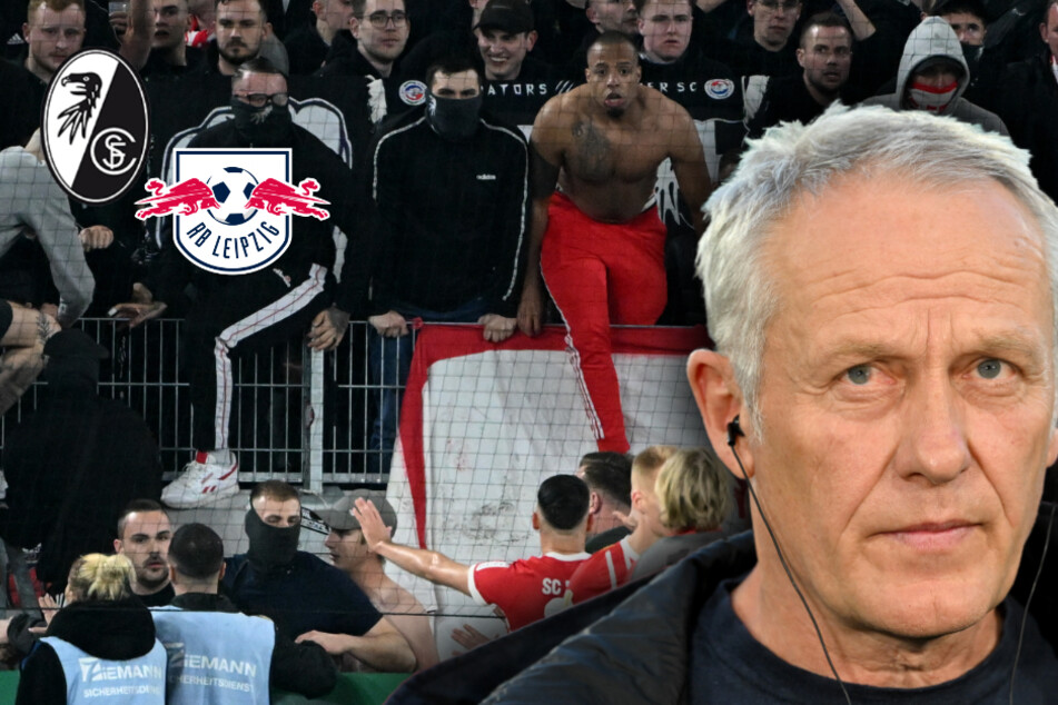 Freiburg-Coach Streich entsetzt über SC-Chaoten: "Leute, die so was machen, sollen daheim bleiben"