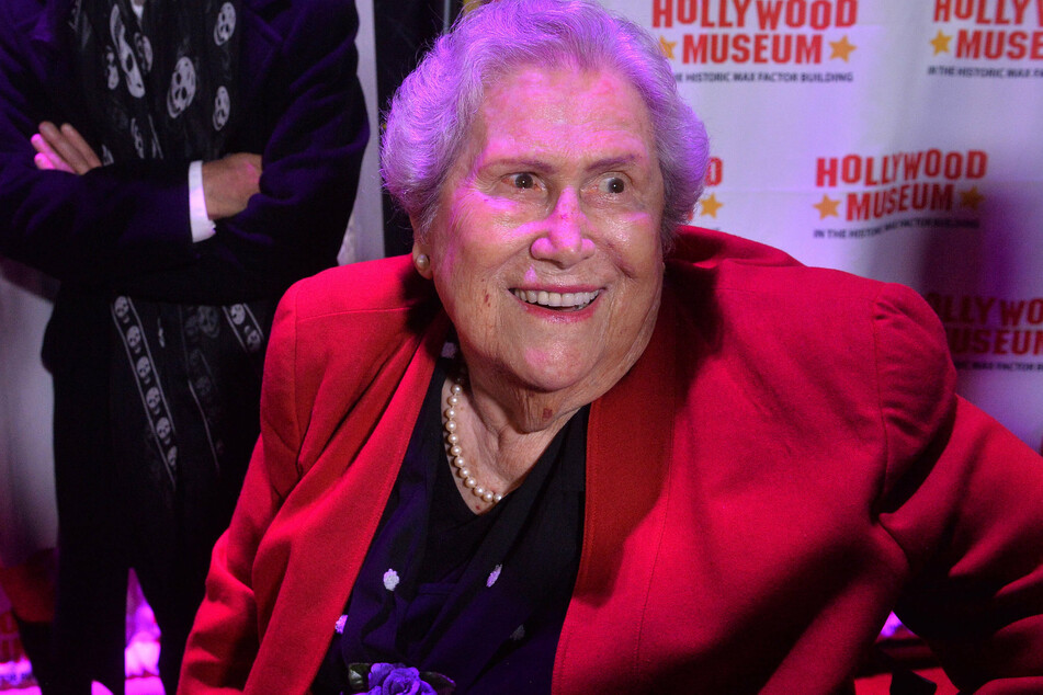 The actor Elsa Raven, known for supporting roles in Back to the Future and Titanic, has died (archive picture).