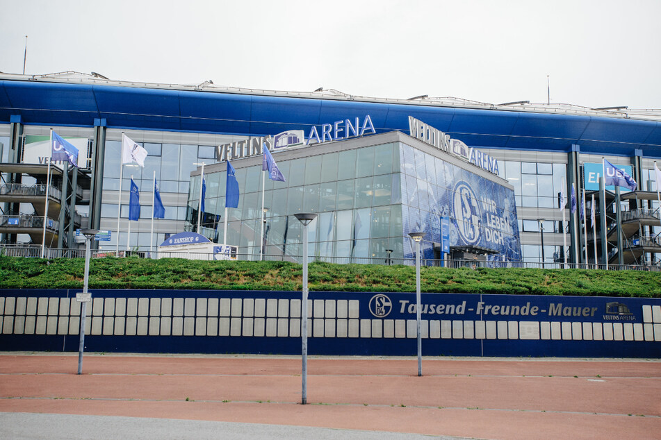 Die Veltins-Arena im nordrhein-westfälischen Gelsenkirchen.