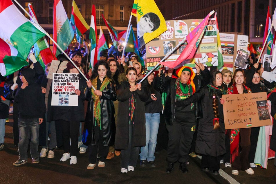 Leipzig: 2000 Teilnehmer bei pro-kurdischer Demonstration in Leipzig