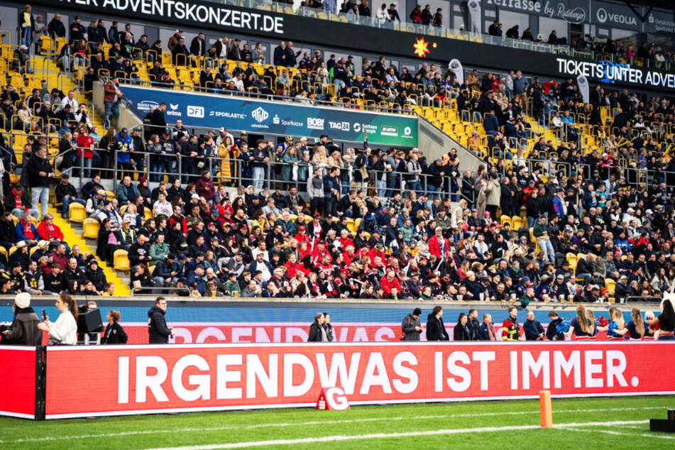 TAG24 ist Werbepartner von vielen Sportvereinen, wie hier Dynamo Dresden.