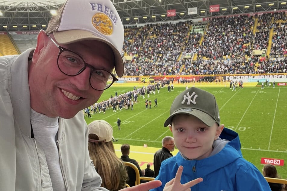 Die Beziehung zu Oli (12) ist Maik Zeuge besonders wichtig - auch 2025 unternahmen die beiden viel gemeinsam.