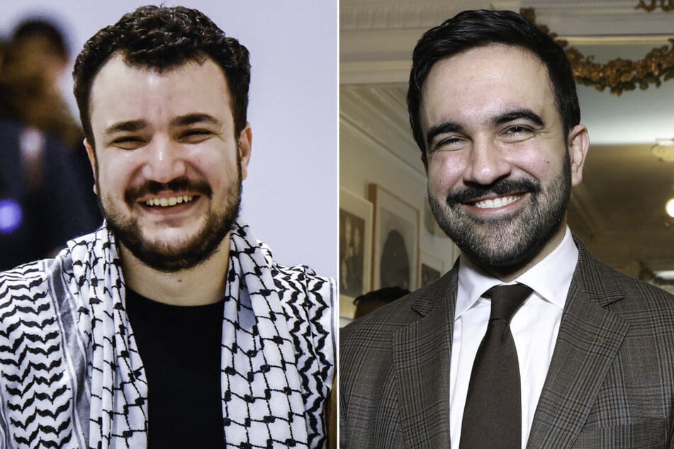 Zohran Mamdani breaks fast with Mahmoud Khalil on one-year anniversary of his ICE detention