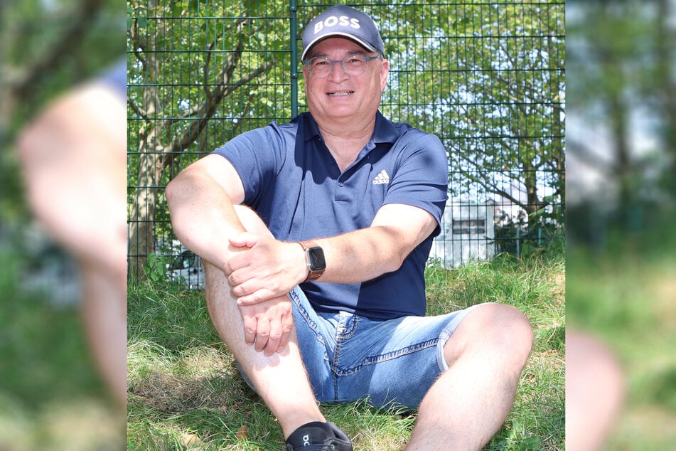 "Es ist gar nicht langweilig. Man kann ja schließlich schon alles beobachten, was hier im Vorfeld passiert", weiß Andreas Rottler (53).